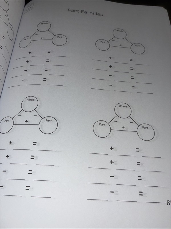 1st Grade Math Full year Lessons Workbook First Grade math homeschool gallery