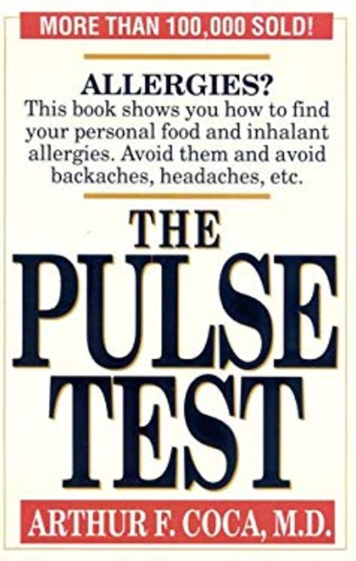 The Pulse Test Paperback Arthur F. Coca