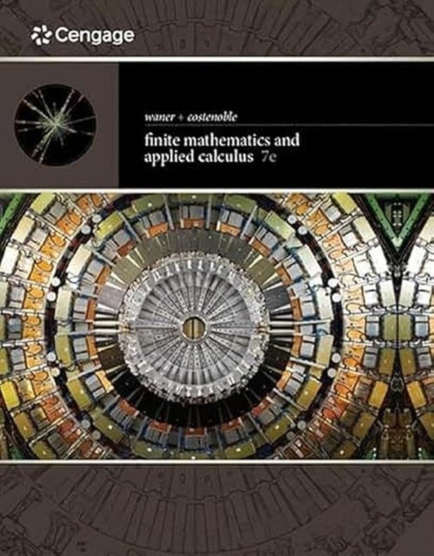 Finite Mathematics and Applied Calculus (MindTap Course List) - hardcover Co...