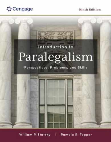 Introduction to Paralegalism: – Paperback, by Statsky William; Tepper – Good