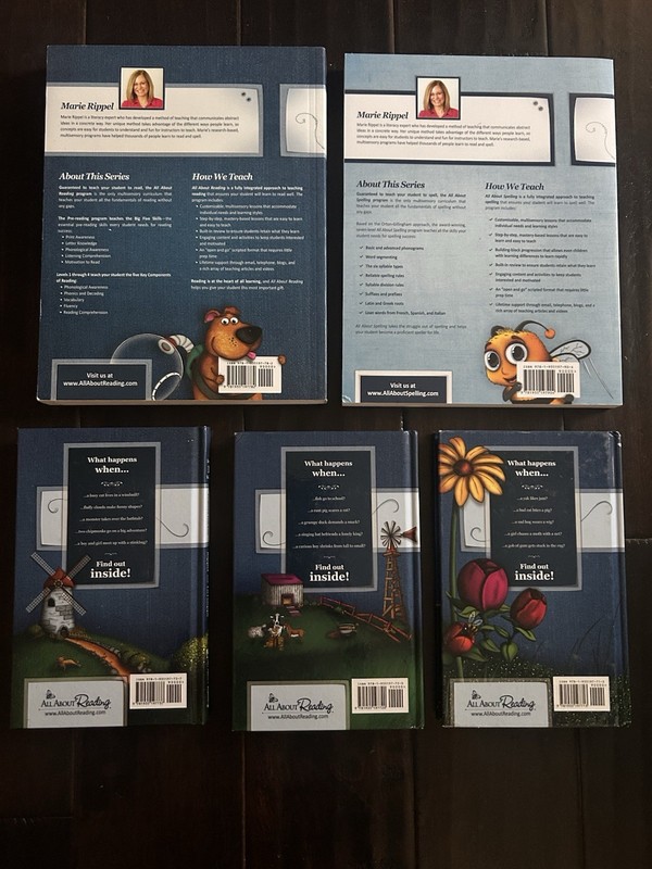 All About Reading + Spelling Level 1 Teacher’s Manuals + Readers, Color Edition gallery