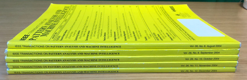 2004-2016 IEEE Transactions on Pattern Analysis & Machine Intelligence