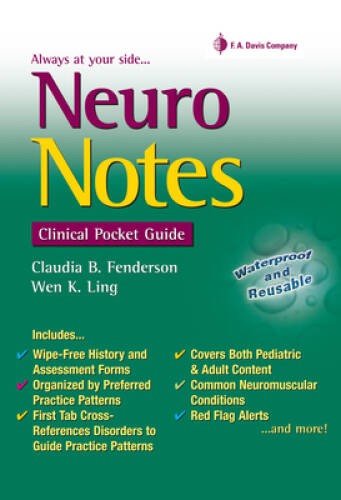 Neuro Notes: Clinical Pocket Guide – Spiral-bound – VERY GOOD