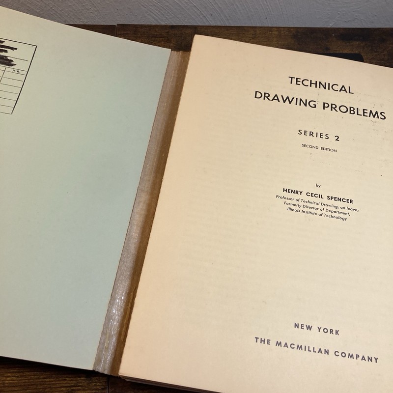 Technical Drawing Problems Series 2 Book Cecil Spencer 2nd Ed SC Vtg See Details gallery