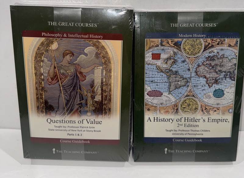 2 Great Courses Philosophy Intellectual & Modern History DVD + Manual NEW SEALED gallery