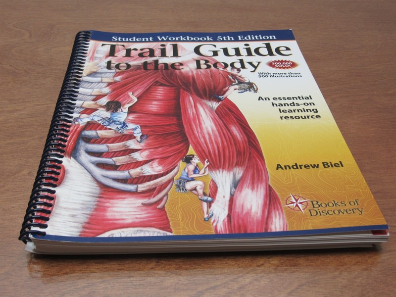 🍎 Trail Guide to the Body Student Workbook 5th Edition – Spiral-bound