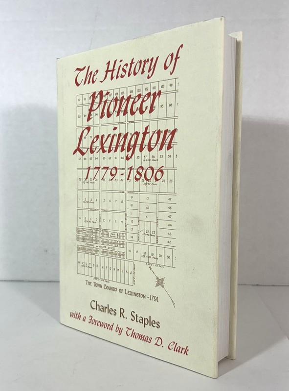 History of Pioneer Lexington 1779-1806 by Charles R. Staples 1996 Hardcover gallery