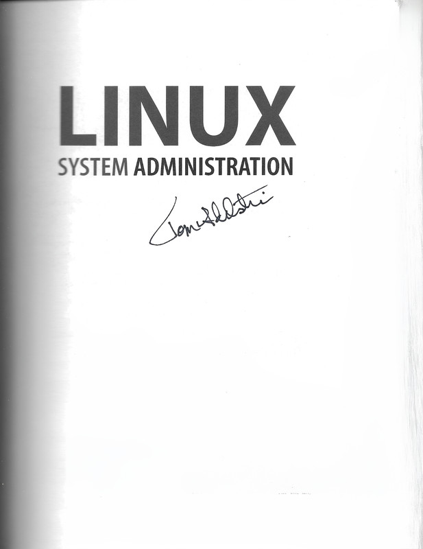 Linux System Administration Signed by Author O'Reilly Choose Your Edition gallery