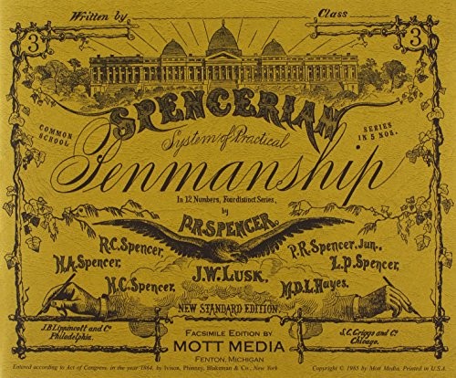 Spencerian Copybook #3 by Spencer, P R Book The Fast Free Shipping