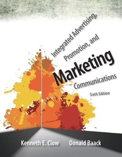 Integrated Advertising, Promotion, …, Baack, Donald E