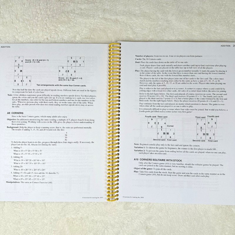 RightStart Math Card Games 5th Edition Spiral Manual Homeschool Over 300 Games gallery