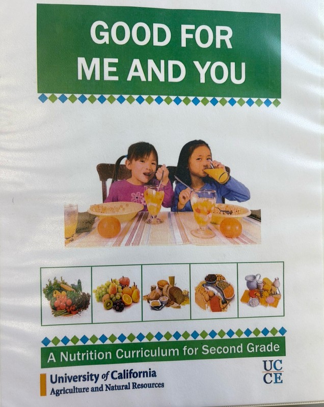Good For Me And You; 2nd Grade Nutrition Curriculum