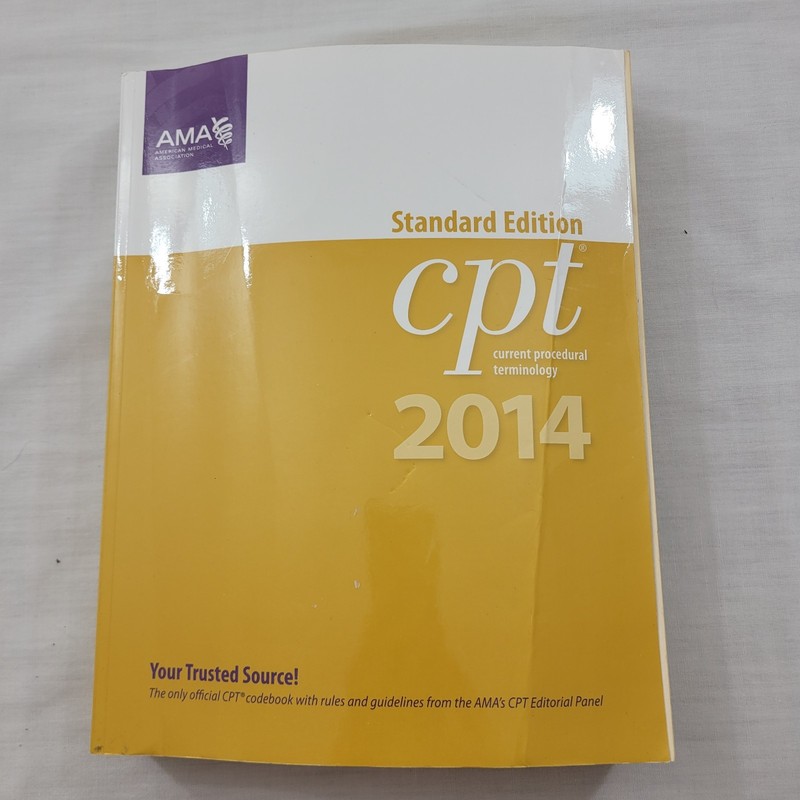 AMA 2014 CPT Current Procedural Terminology Standard Edition PB Medical Speak