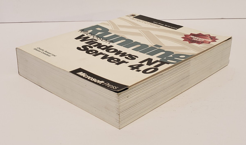 Running Microsoft Windows NT Server 4.0 Microsoft Press Vintage IT Book Retro gallery