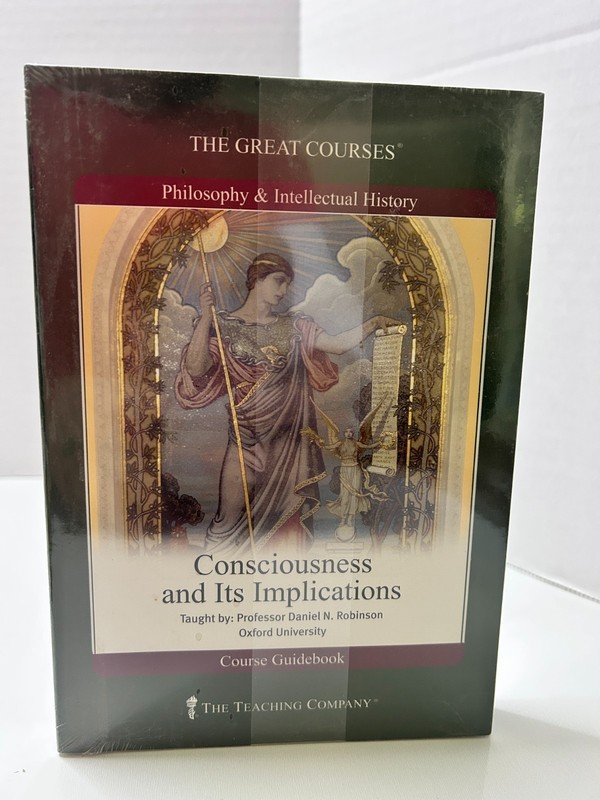 The Great Courses: Consciousness and Its Implications Course 6 CDs Book Set NEW