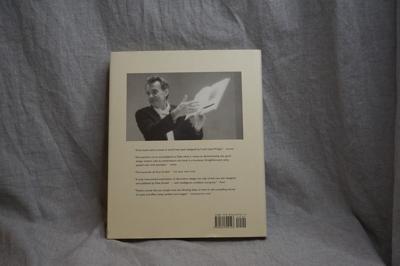 Visual Explanations by Tufte, Edward R. Dust Cover is Smudged, and Corner Dinged gallery