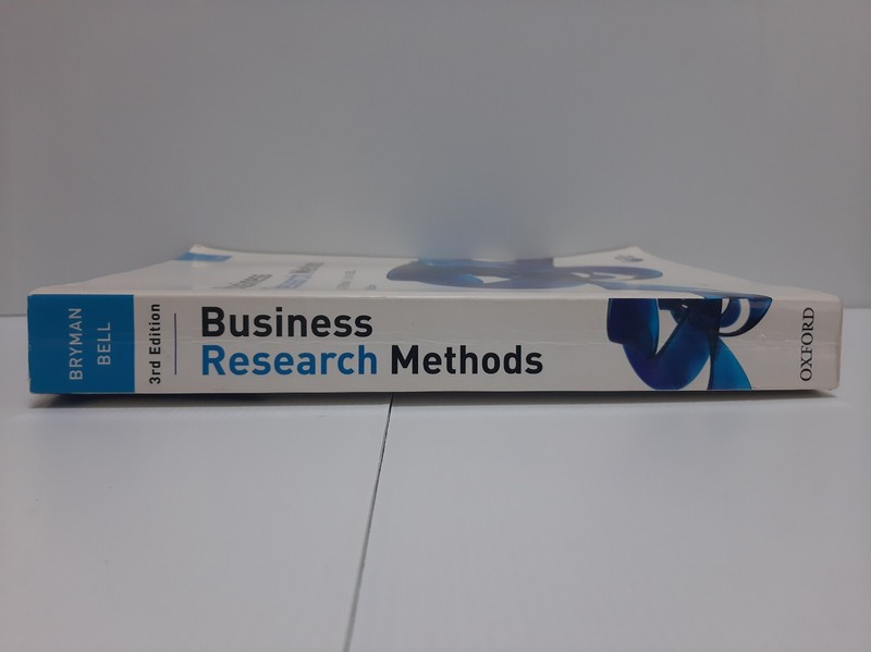 Business Research Methods 3rd Edition (Oxford) By Alan Bryman, Emma Bell gallery