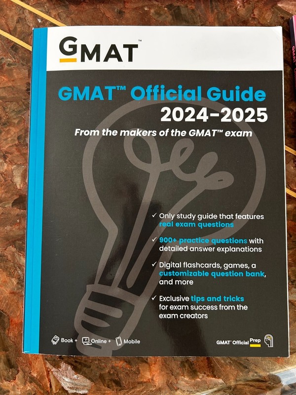 GMAT Official Guide 2024–2025 Full Set - 4 Books Unused gallery
