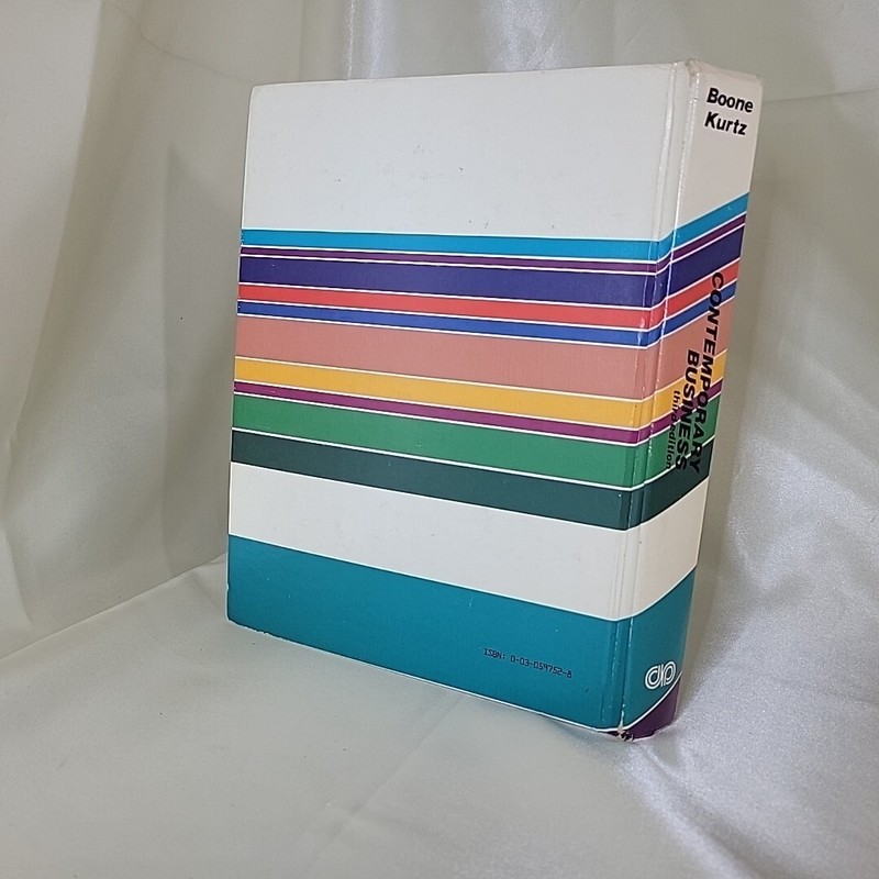 Contemporary Business Third Edition (Hardcover, Louis E. Boone And David Kurtz) gallery