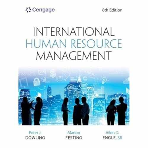 International Human Resource – Paperback, by Engle Allen; Festing – Very Good