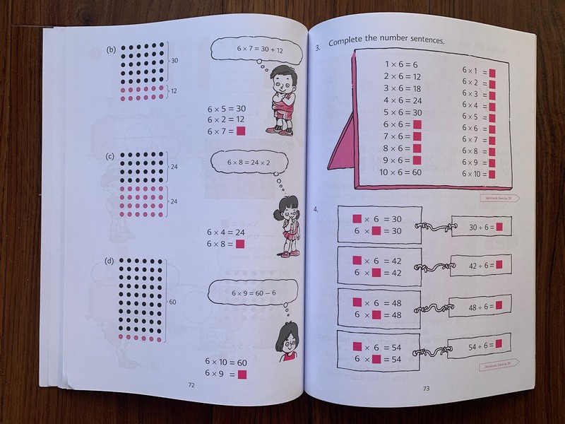 Primary Singapore Math Mathematics 3A & 3B Textbook - Brand New gallery