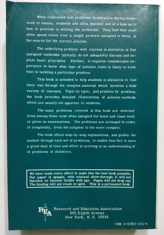 The Statistics Problem Solver: An essential supplement with over 1000 pages gallery