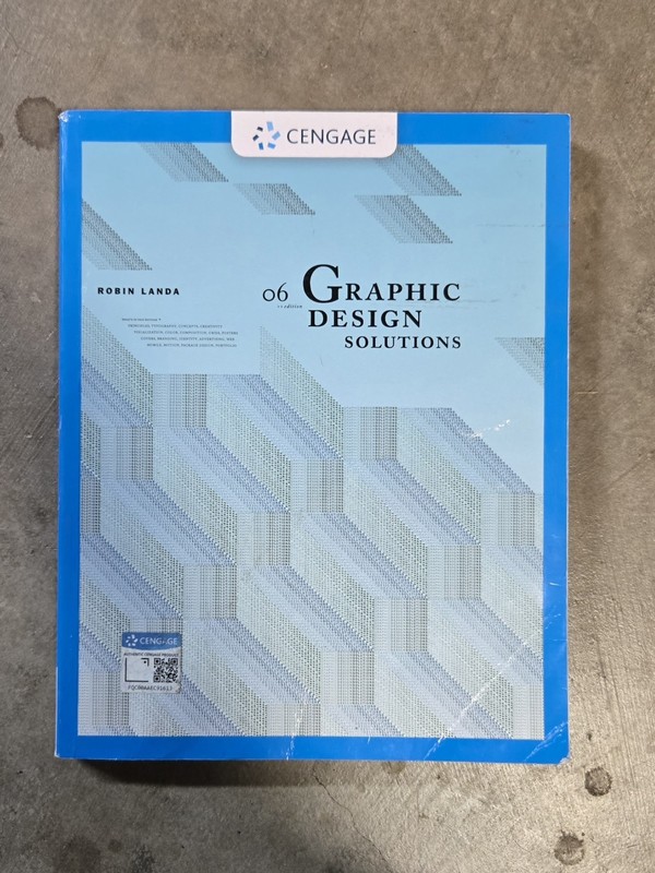 Cengage Graphic Design Solutions 6th Edition Hardcover 2016 by Robin Landa gallery