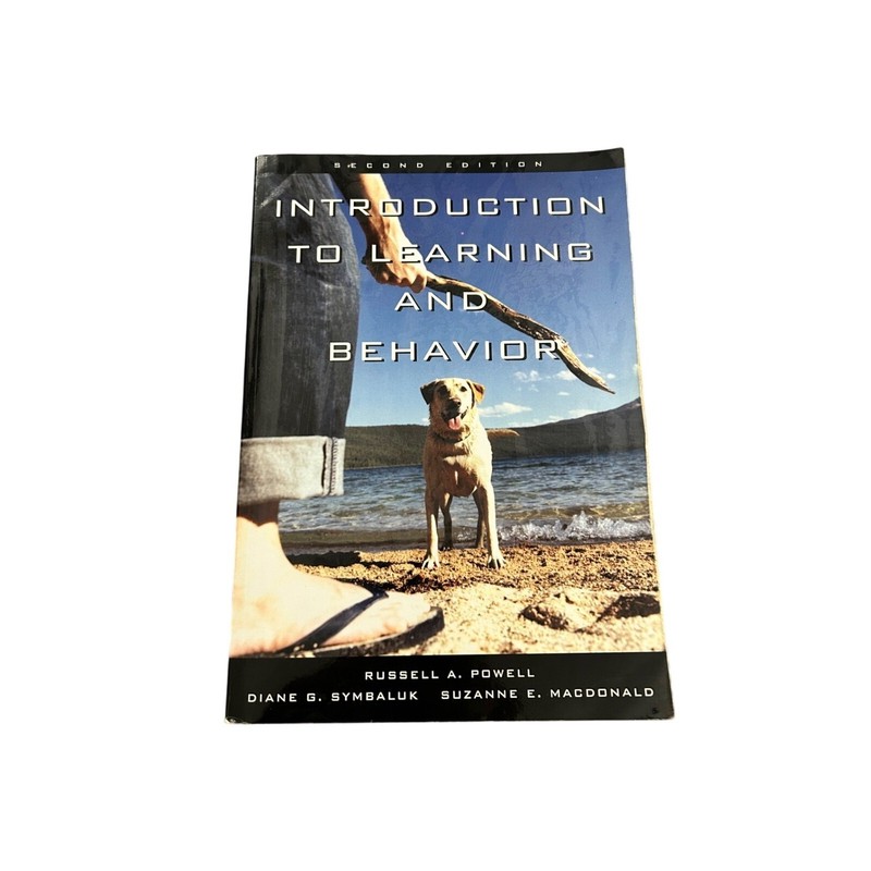 Introduction to Learning and Behavior 2nd Edition Powell Symbaluk Macdonald Book