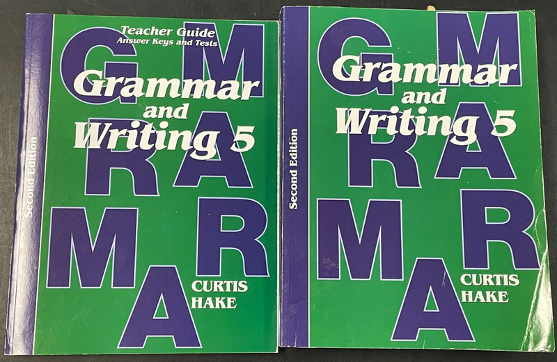 Grammar & Writing Grade 5, 2nd ed., Student text & teacher guide, 2nd edition