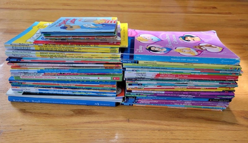 Lot Of 75 Learn To Read Books, Levels 0-4 gallery