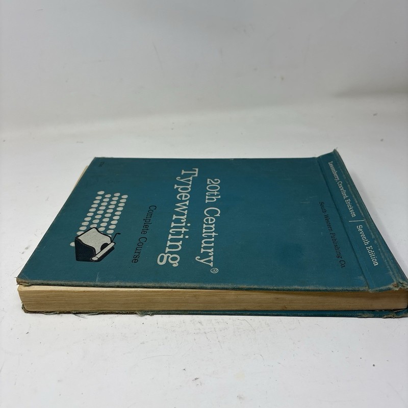 20th Century Typewriting Complete Course 7th Edition Vintage 1957 Hardcover gallery