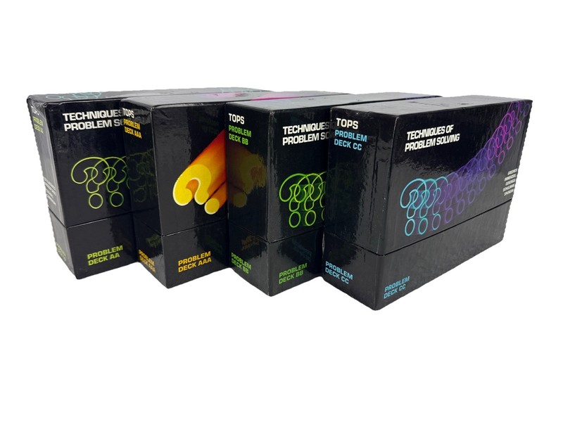 Techniques Of Problem Solving Lot Deck AA, AAA, BB, CC Homeschooling
