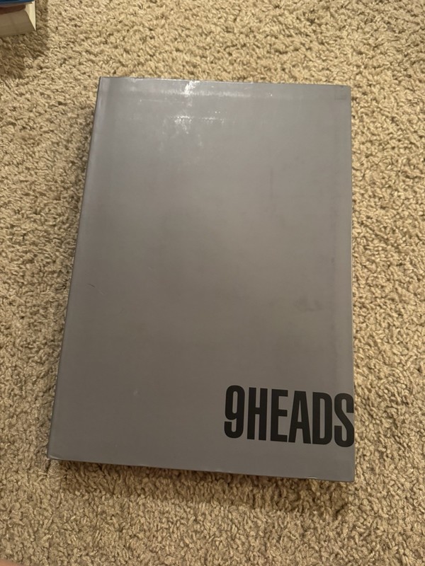 9 Heads: A Guide to Drawing Fashion 4th Edition Hardcover by Nancy Riegelman