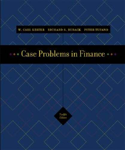 Case Problems in Finance + Excel Templates CD-ROM by Carl Kester: Used