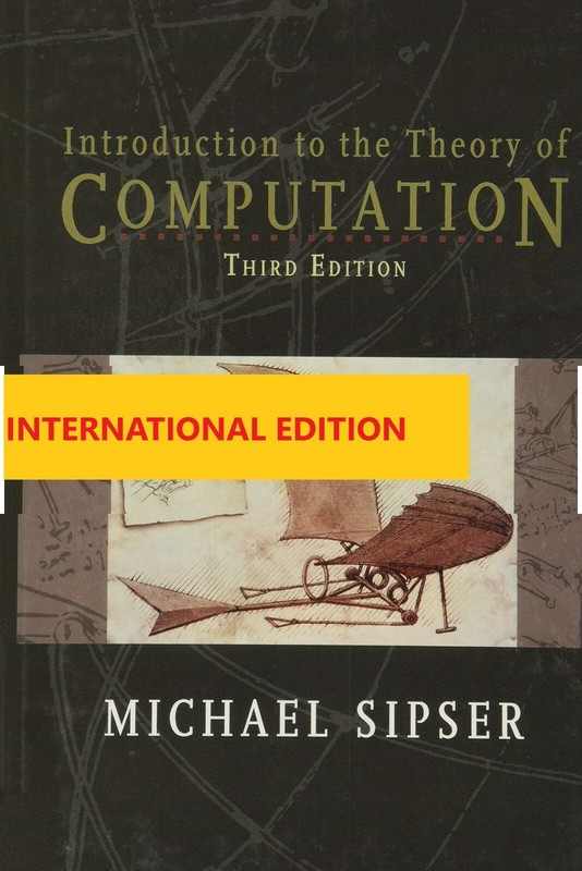 FAST SHIP – Introduction to the Theory of Computation by Sipser, 3RD INT’L ED.