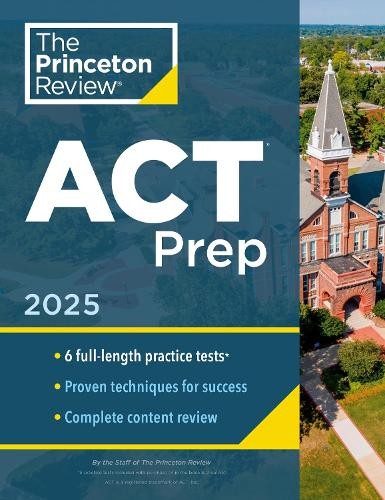 Princeton Review ACT Prep, 2025: 6 …, Princeton Revie