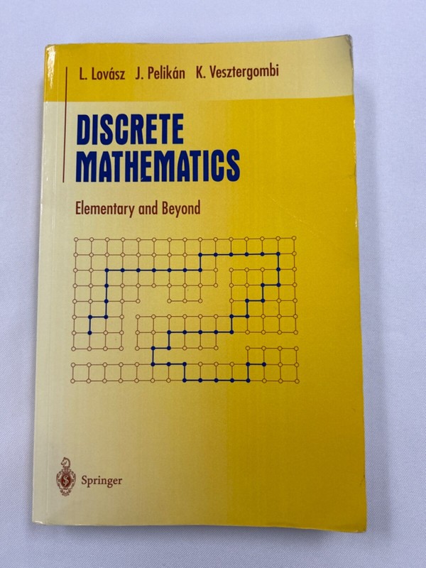 Discrete Mathematics : Elementary and Beyond by Lovasz, Pelikan, & Vesztergombi