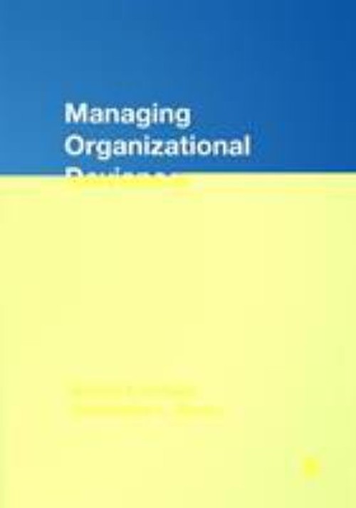 Managing Organizational Deviance Paperback