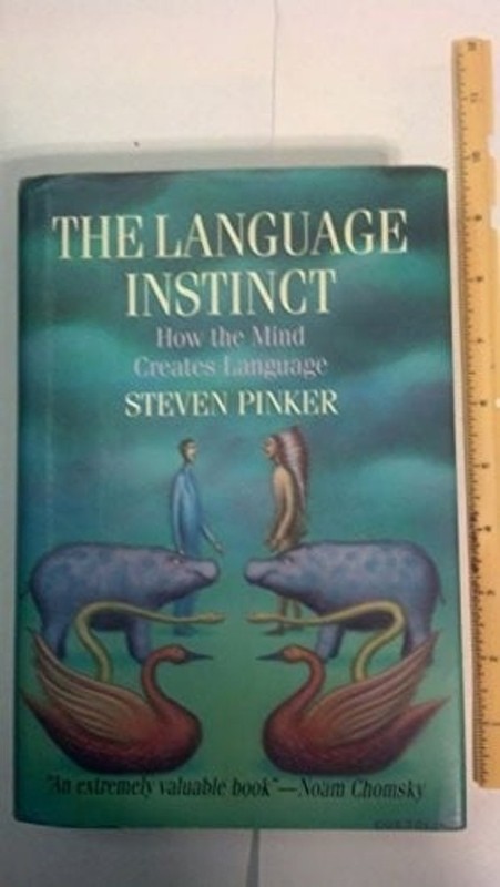The Language Instinct Hardcover Steven Pinker