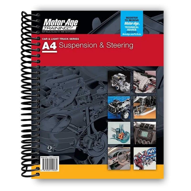 ASE Certification Test Prep – A4 Suspension & Steering Study Guide (Motor Ag…