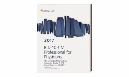 ICD-10-CM Professional for Physicians 2017 Softbound Paperback Op