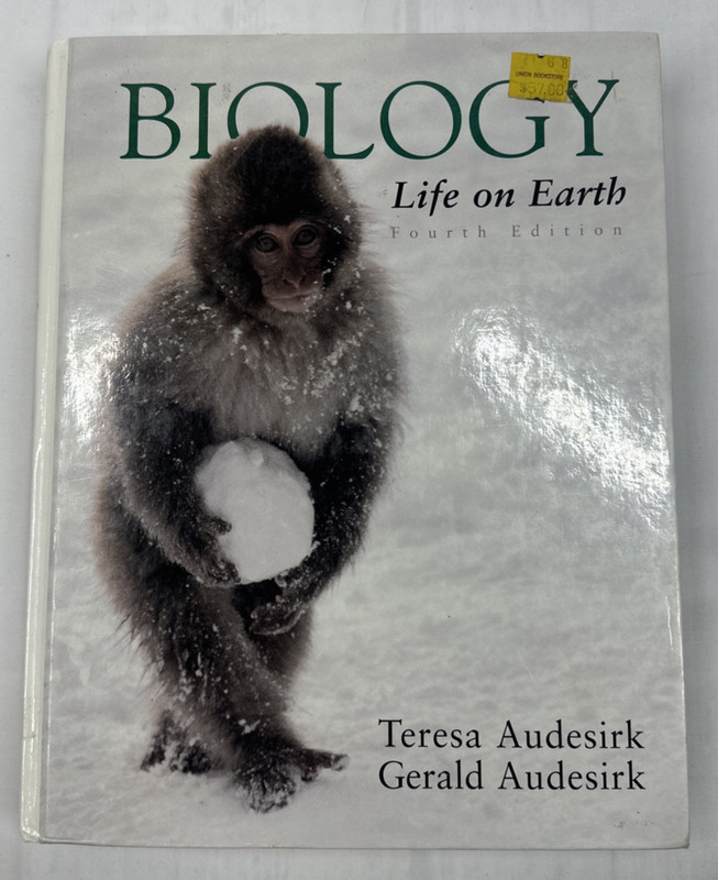 Biology “Life on Earth” 4th Edition,Prentice Hall, Teresa & Gerald Audesirk,Used