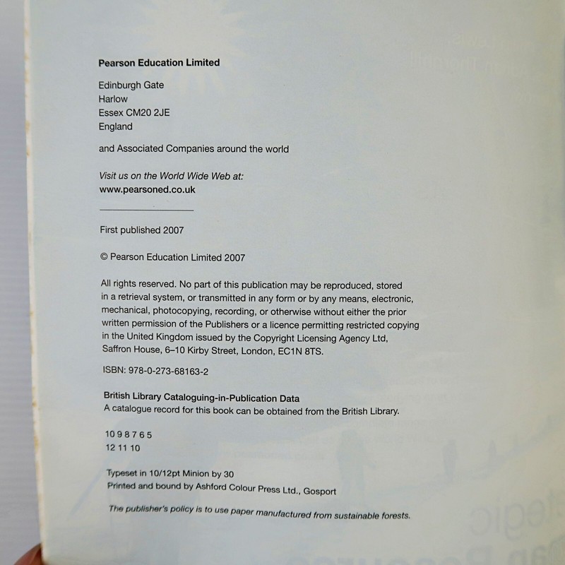 Strategic Human Resource Management: Contempo... (Paperback 2007) gallery