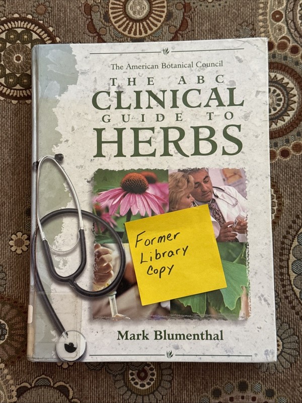 The ABC Clinical Guide to Herbs Ex Library Copy