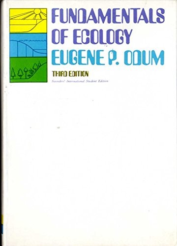 FUNDAMENTALS OF ECOLOGY By Eugene P. Odum – Hardcover