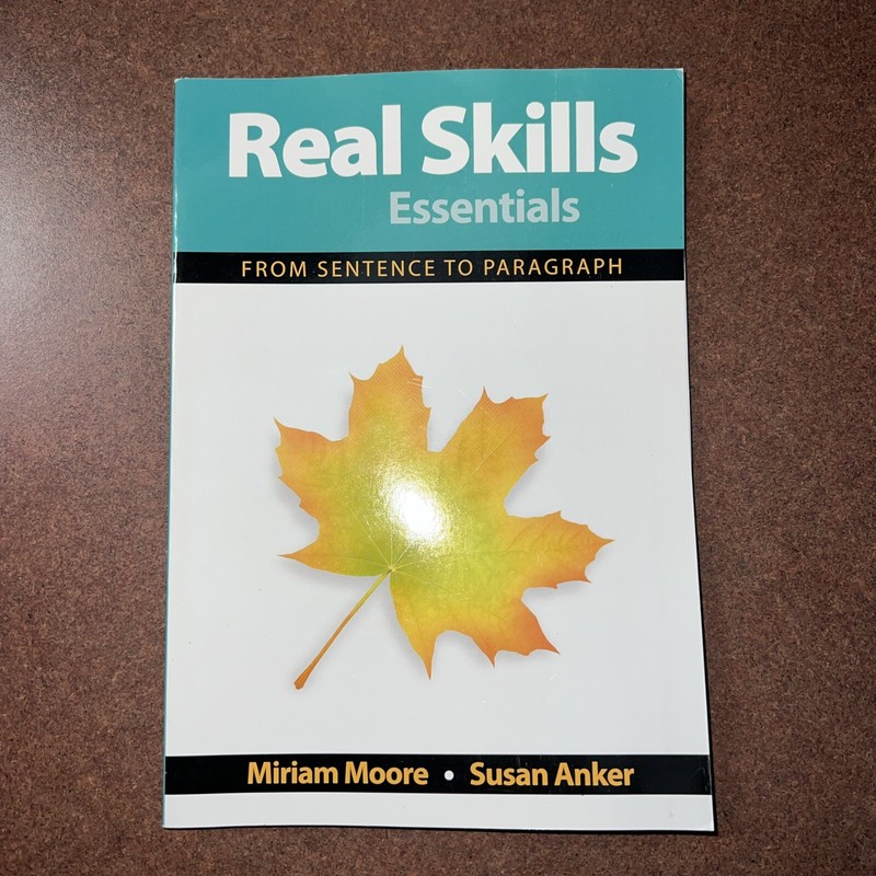 Real Skills Essentials by Miriam Moore and Susan Anker PB – Like New