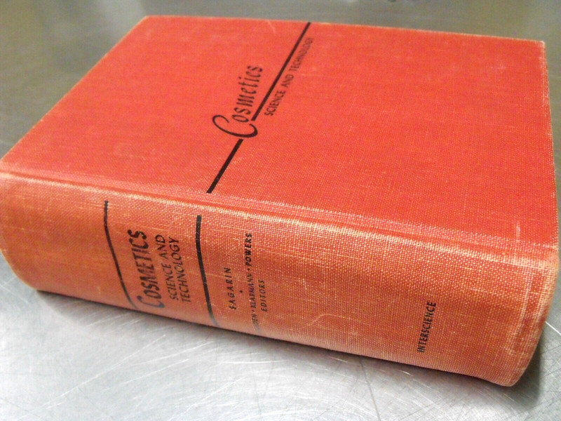 RARE – 1957 COSMETICS SCIENCE & TECHNOLOGY by SAGARIN – 1433 PAGES – FORMULATION