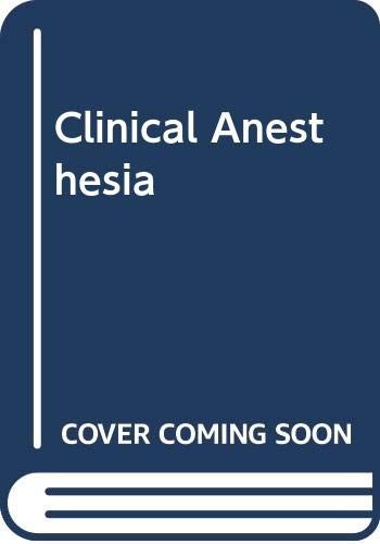 Clinical anesthesia