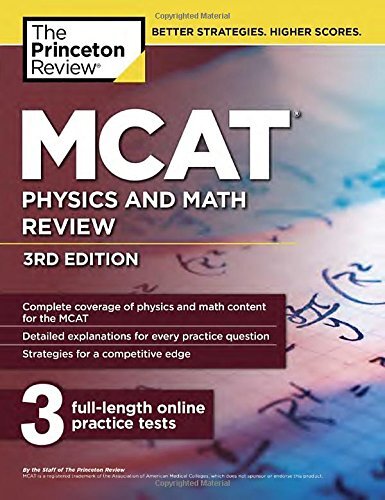 MCAT Physics and Math Review by Princeton Review