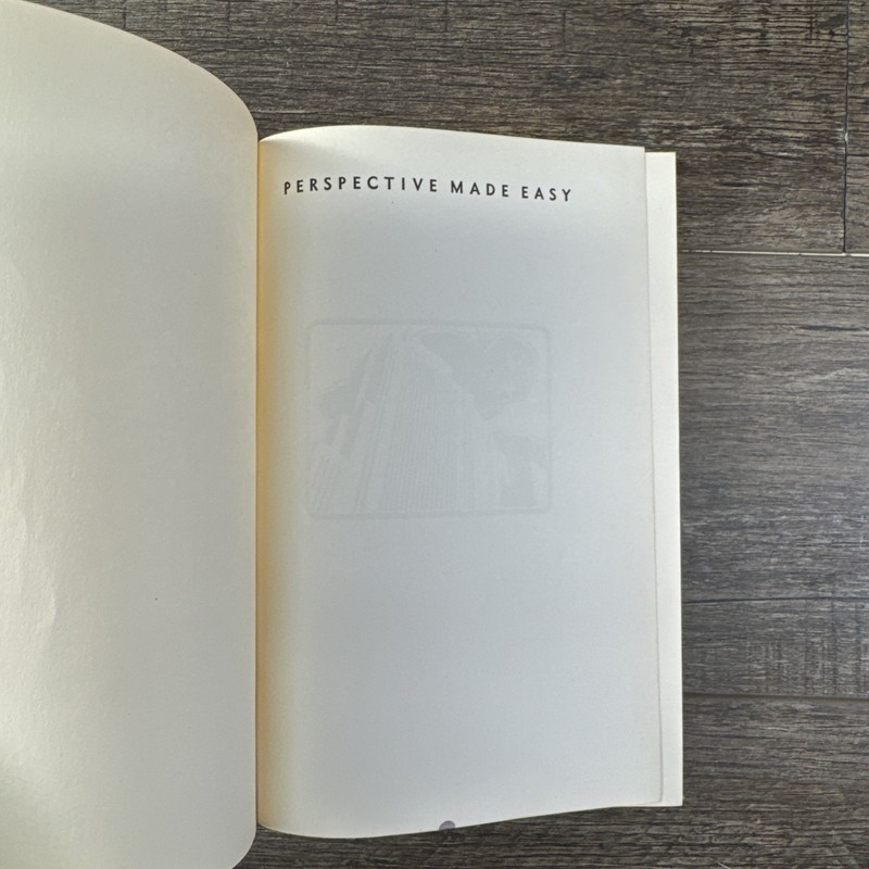 Perspective made easy;: A step-by-step method for learning the basis of drawing, gallery